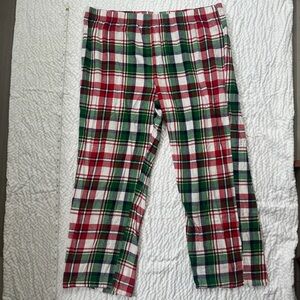 Jammies For Your Families Red/Green/White Christmas Pajama Pants Men’s 3XLT